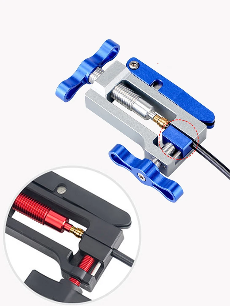 AliExpress NONE 2 in 1 Bike Hydraulic Disc Brake Oil Needle Tools Driver Hose Cutter Cable Pliers Olive Connector Insert BH59 BH90 Install Press