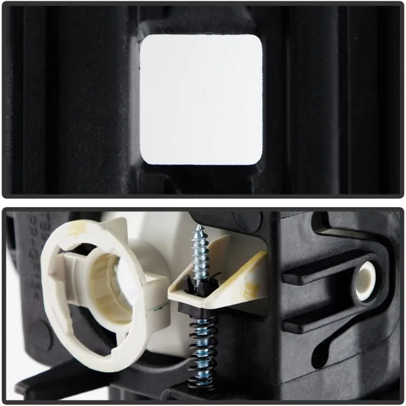 ACANII - لـ 2020-2022 F250 F350 SuperDuty [OE Style] مصابيح ضباب هالوجين مع مفتاح وأطقم زوج يسار + يمين