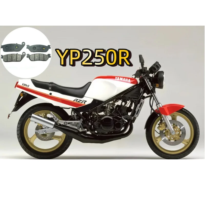 

Motorcycle Front Rear Brake Pads For YAMAHA YP250R X-MAX 250 / ABS 2010-2021 YP 250R YP250 R XMAX