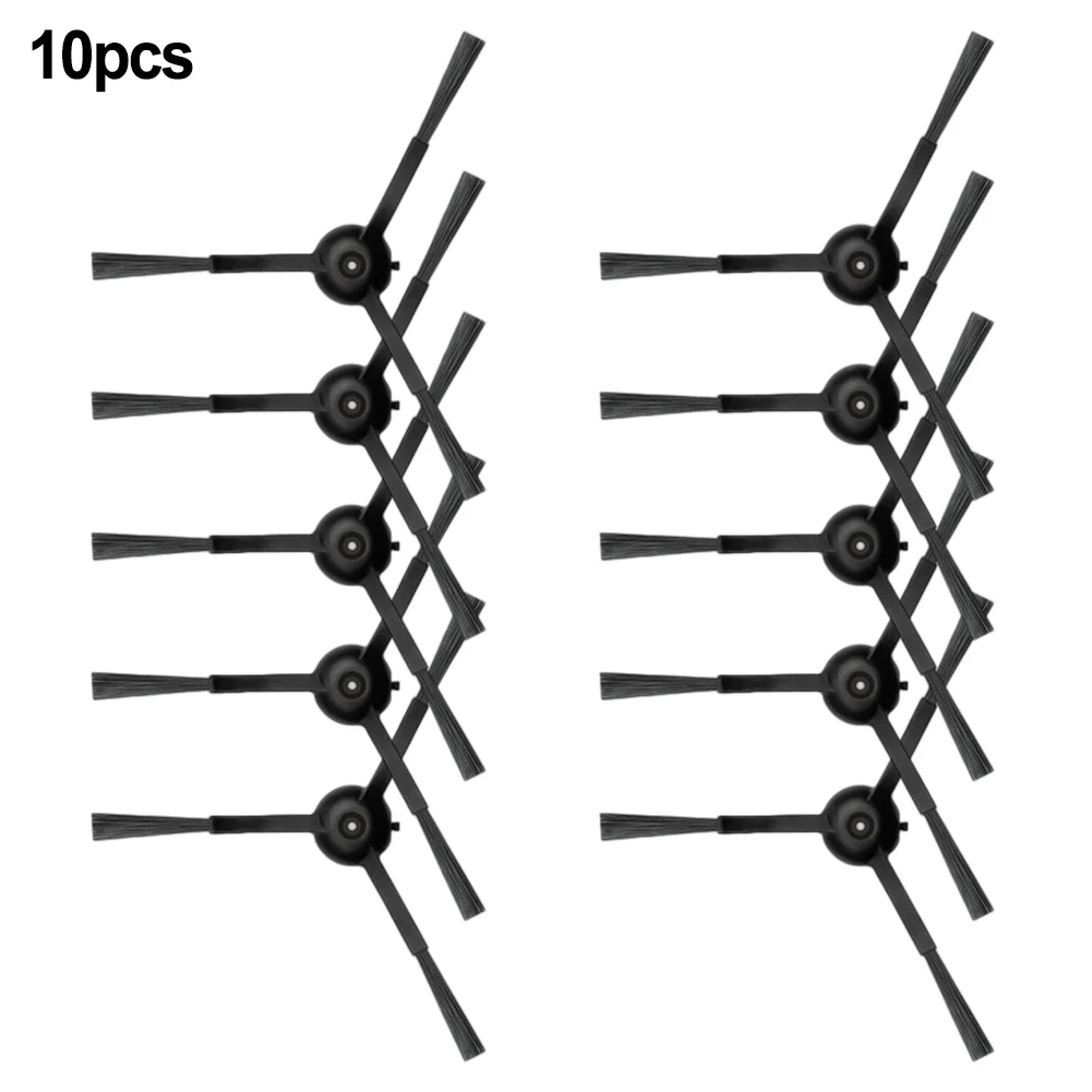 مجموعة فرش جانبية بديلة مكونة من 10 قطع، جزء تنظيف طويل الأمد، تركيب سهل التركيب للمكنسة الكهربائية الروبوتية AIRROBO-T20