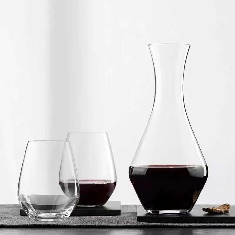 Zalto Style 1000ml Superior Quality Axium Decanter Lead-Free Handmade Crystal Perfect Flawless Wine Decanter