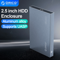 ORICO 2.5 Inch Aluminum Alloy Hard Disk Enclosure USB3.0 To SATA Hard Disk Enclosure Supports UASP Transmission Protocol 5Gbps