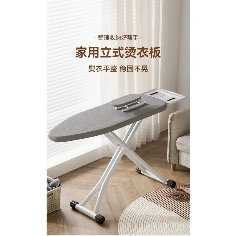 Vertical Foldable Household Ironing Board Stand Heat‑Resistant Garment Ironing Pad Table Household Laundry Support Accessory