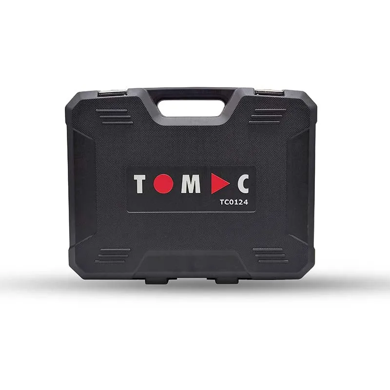Tomac 202 قطعة 1/4 "3/8" 1/2 "رائجة البيع عكسها مقبض السقاطة و CRV وجع المقبس مجموعة أدوات إصلاح متعددة صندوق