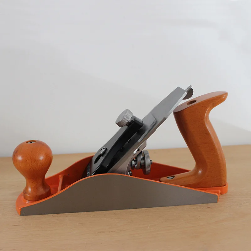 Woodworking Woodworking European style manual iron No. 4 light planer carpenter planer knife