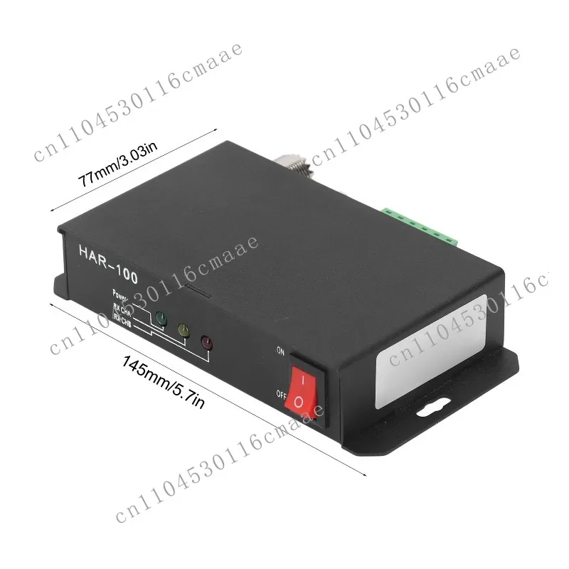 Marine AIS GPS Receiver for HAR‑100 AIS Receiver Dual Channel 10 To 35V  38400 Bps Sensitive Accurate GPS Receiver for Boat
