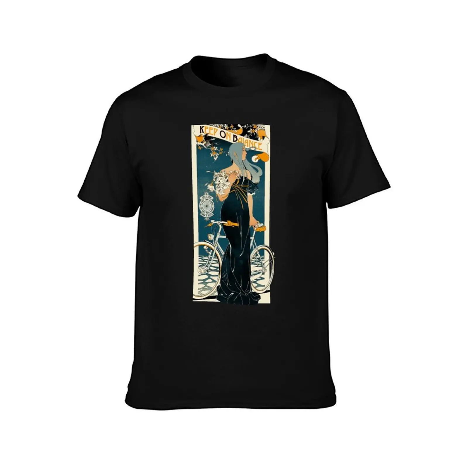 Keep on Balance T-Shirt man t shirt cotton high quality T-Shirt