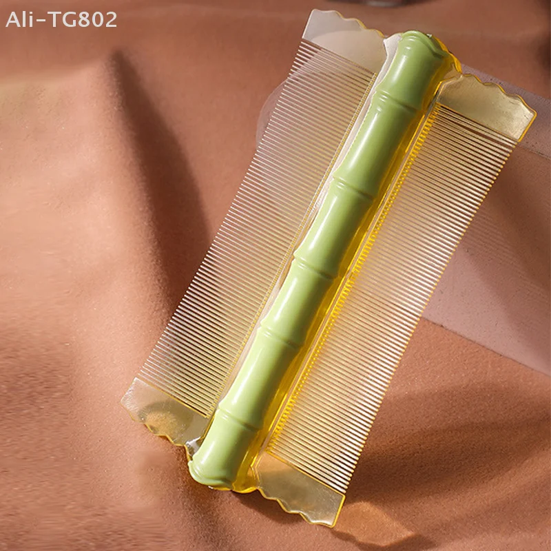 

Double Sided Detachable Head Lice Comb with Narrow Fine Teeth for Flea Removal Dandruff Control And Hair Styling