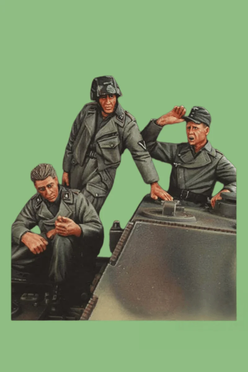 High Quality Cast Resin Model Assembly Kit 1/35 Observer Member, Unpainted, Needs To Be Assembled,GK