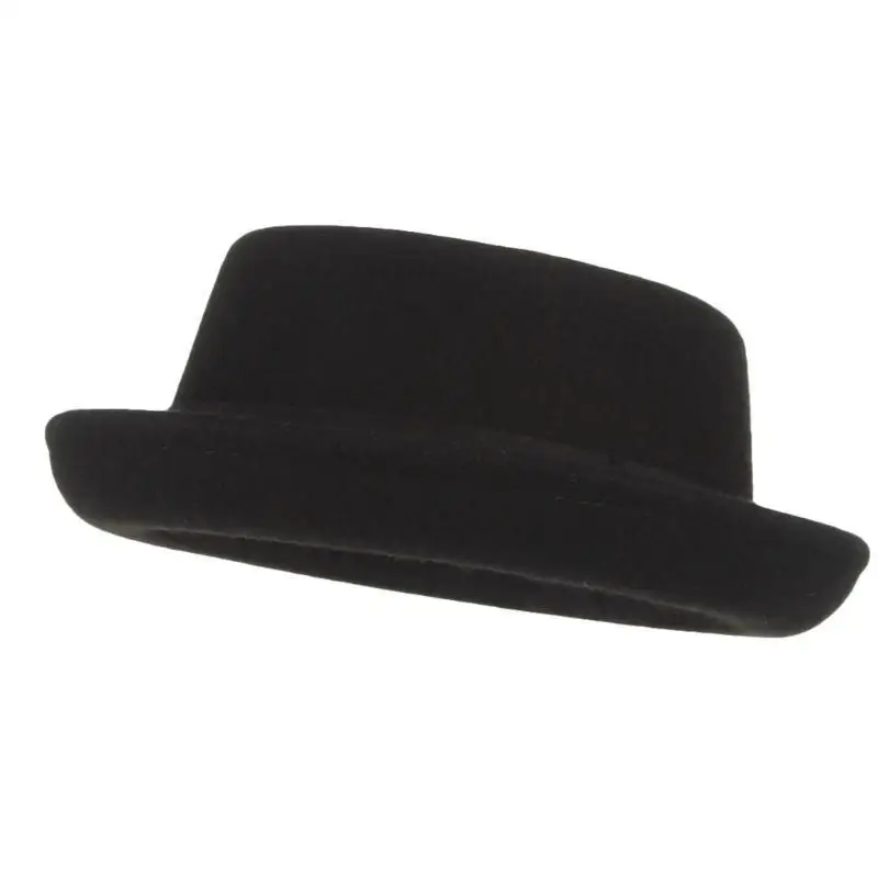 39BD Leichter Gentleman-Derby-Hut, Karneval, weicher Trilby-Hut für Maskerade-Party – Detail 3