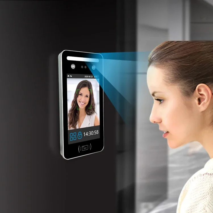 Face Recognition Software Attendance Machine Door Access System Facial Recognition Fingerprint Elevator Access Control EU-AI802F