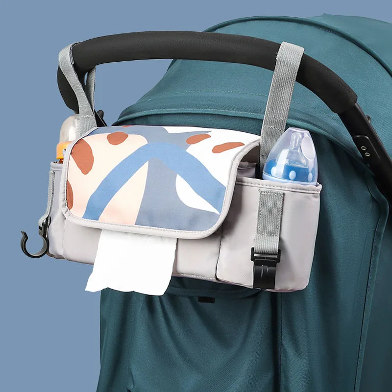 baby accessory stroller bag nappy organizer mommy bag for baby Cup Holder Cover Newborns Trolley Portable Travel Car Bags