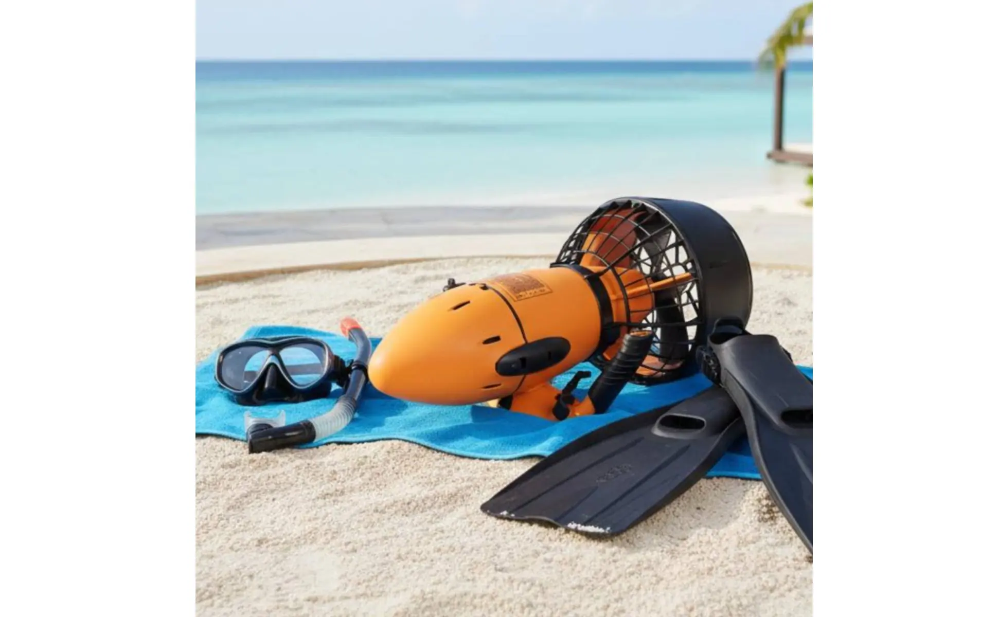 Electric Underwater Scooter 450W Engine Diving Scooter Underwater Propulsion Device Rechargeable Battery Aquatic Gear for Divers