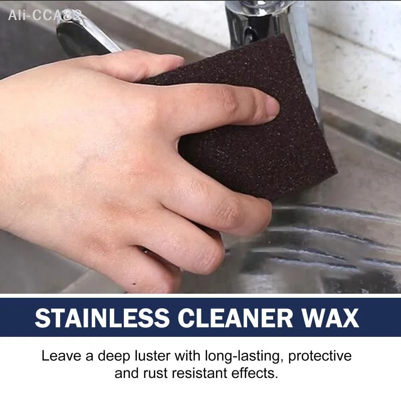

Jue-Fish Metal Polishing Wax - Household Kitchen Range Hood and Cookware Cleaning, Rust Removal, and Grease Polishing Agent