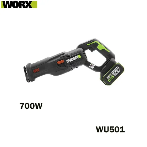 WORX 전기톱 WU501 왕복톱 절단기 20V 무선 전동 공구