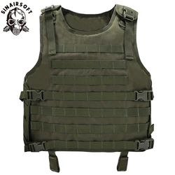 SINAIRSOFT Tactical Molle Plate Carrier Vest Hunting Airsoft Paintball  Gear Equipment Outdoor Protective Vests Adjustable 900D