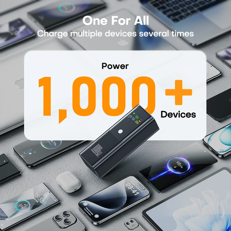 QOOVI PD 100 واط قوة البنك 20000 مللي أمبير قدرة البطارية الخارجية شحن سريع شاحن محمول Powerbank لأجهزة الكمبيوتر المحمول آيفون سامسونج