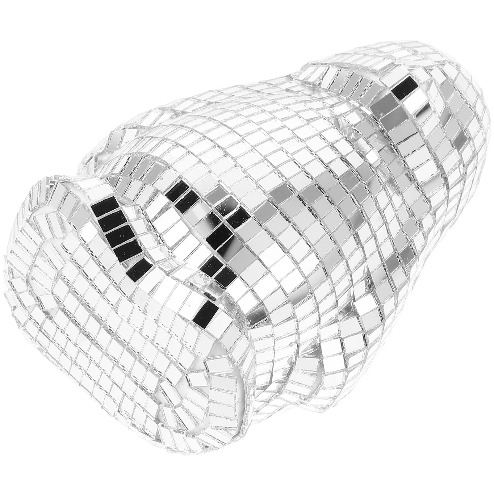3Pcs Penguin Disco Ball Ornament Reflective Mirror Surface Home Office Party Decor Christmas Desktop Tabletop Decoration