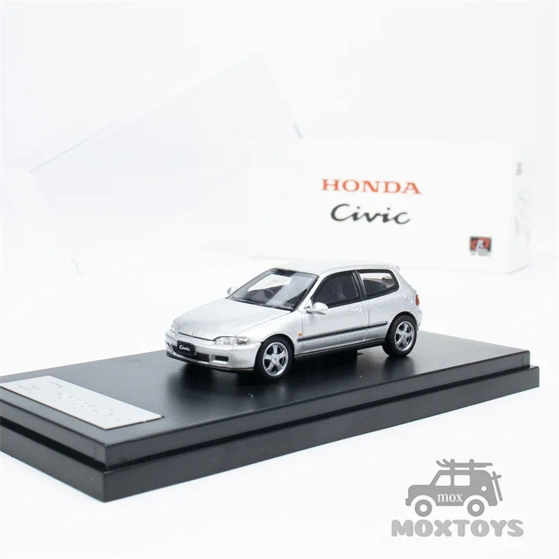 LCD 1:64 SiR II(EG6) เครื่องยนต์ Hood แบบเปิดได้รถโมเดล Diecast