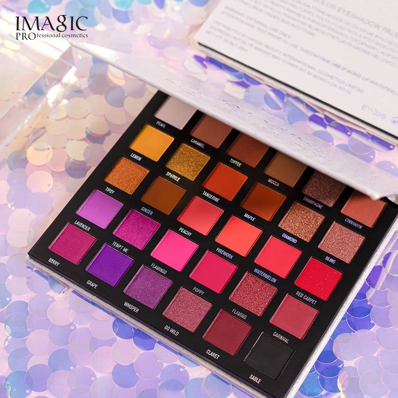 IMAGIC 30 Color Matte Pearl Silky Delicate Mystery Eyeshadow