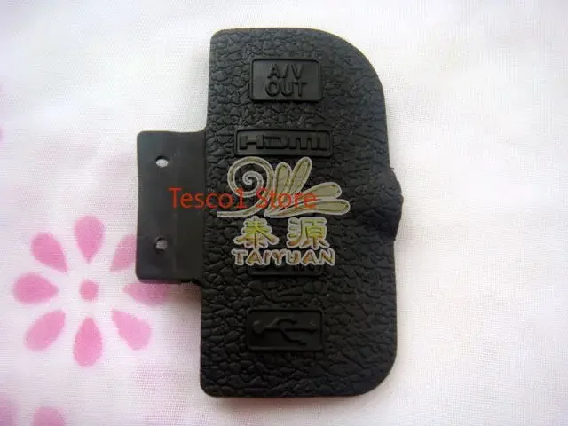 New USB /AV OUT/ HDMI-compatible/ MIC Rubber Door Cover For Nikon D300S Camera Repair Part