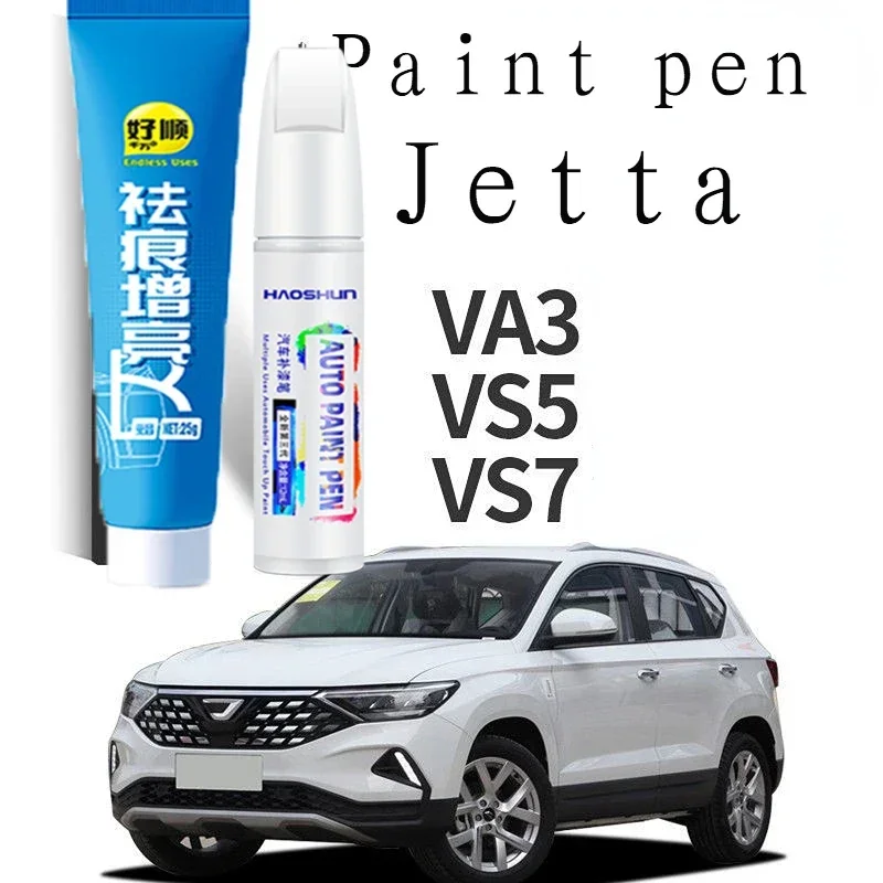 Paint Pen for Car Scratch Suitable for Volkswagen New Jetta Paint Repair Pen Factory Candy Polar White Platinum Gray LD7X