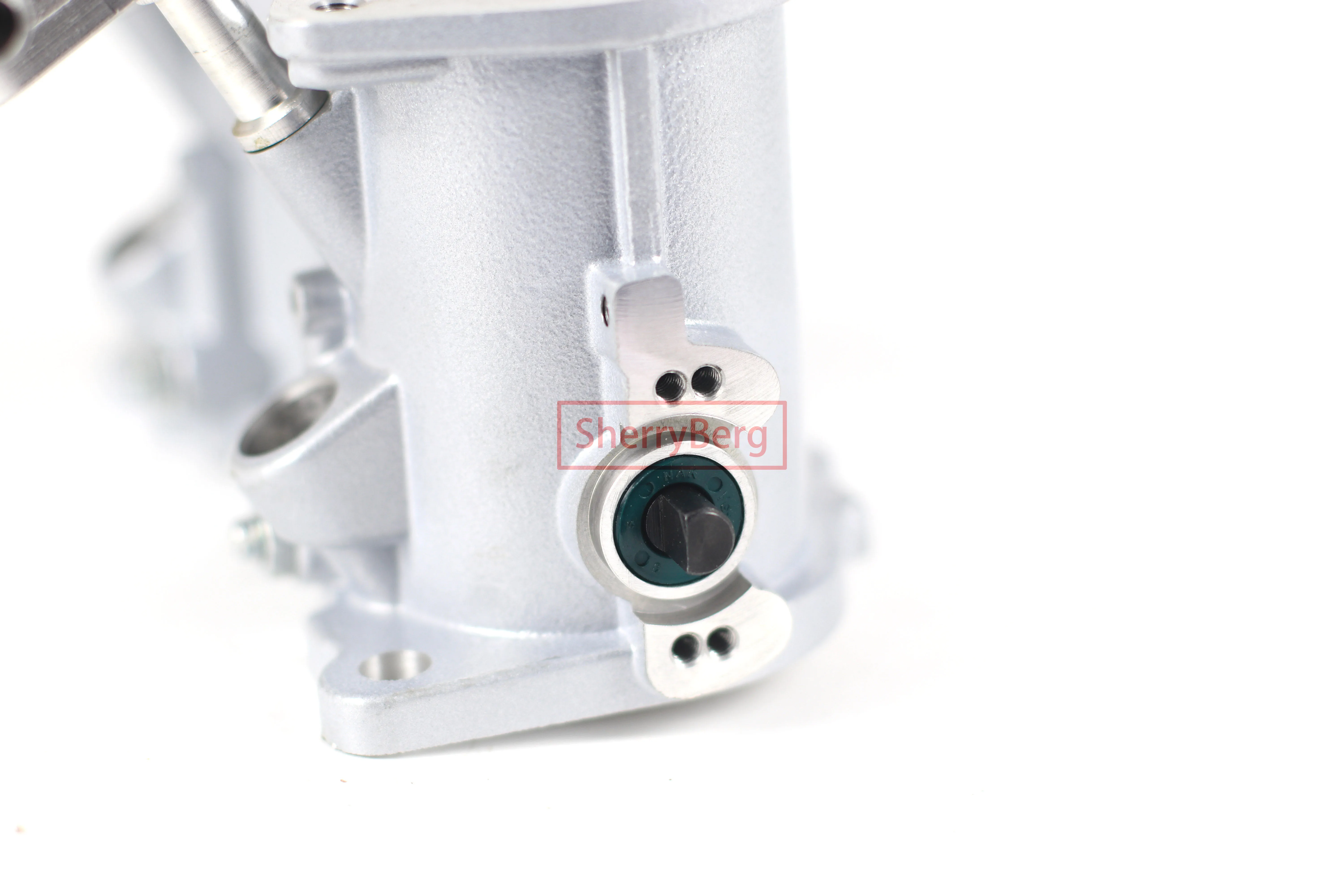 SherryBerg 45MM 45mmIDF TBS Throttle Bodies For Jenvey IDF Style Carb 84mm Height TFP45I 45mm Rep. Weber & Dellorto W Fuel Rail