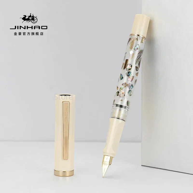 new-jinhao-58-resin-fountain-pen-luxury-f-ef-nib-writing-ink-pen-elegant-calligraphy-ink-pens-office-school-stationery-supplies