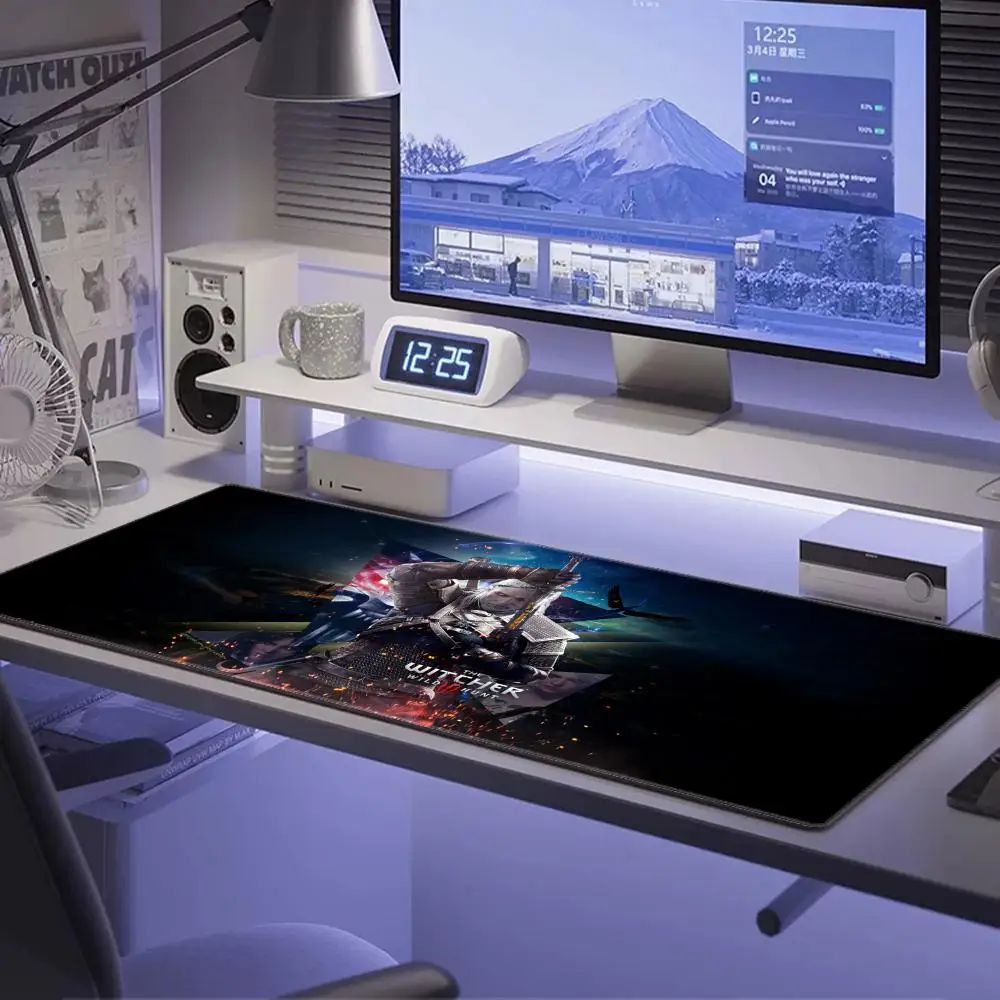 Mouse Mat The Witchers Mouse Pad Desk Mouse Pad Cute wild hunt minimalist HD Desk Pad Extended Gaming Keyboard Mats Large XXL Ga