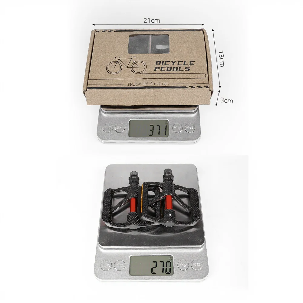 

Black Aluminum Alloy Die-casting Waterproof Dustproof Bicycle Pedal With Enhanced Grip For Mountain Road Bike Cycling Parts