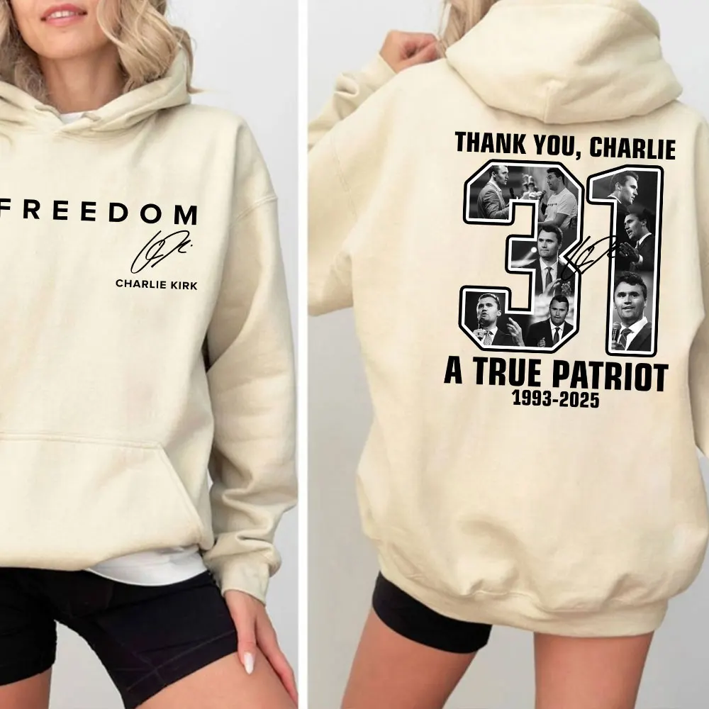 Justice pour Charlie Kirk Freedom Sweat à capuche pour femme Citations Charlie juste parce que vous êtes offensé ne veux pas vous êtes raison des vêtements