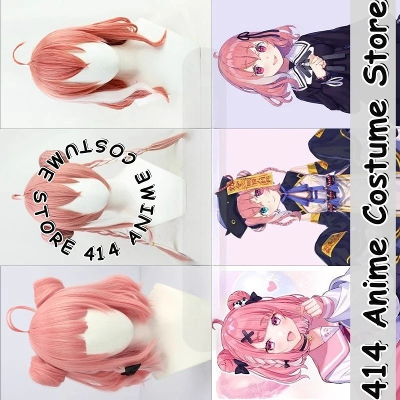 

Парик для косплея игры и аниме Сасаки Саку Nijisanji VTuber, термостойкое волокно, синтетические волосы