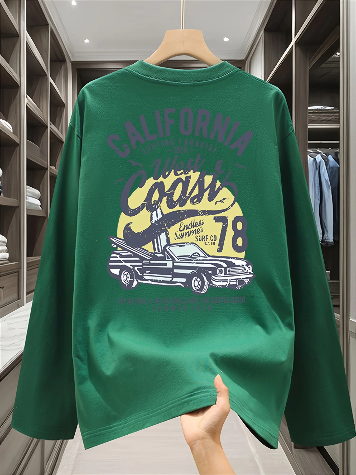 100 Cotton Autumn Long Sleeve - Men'S Fashion T Shirts review and price