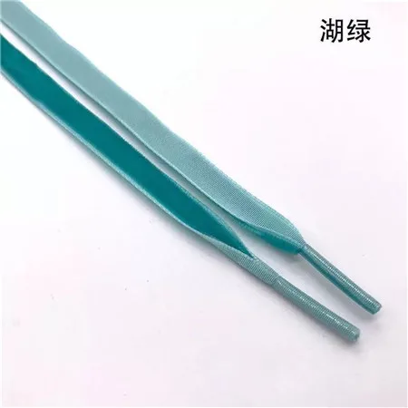 1 Pair Single-side Velvet Surface Shoelaces Width 1cm Length 80/100/120/160CM Red Black Sports Casual Shoes Laces