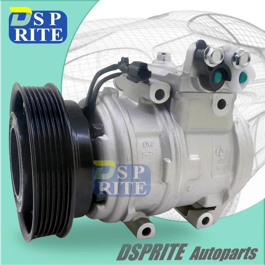 10PA17C A/C AC Compressor 977012E500 For Hyundai Tucson 2.7 For Kia Sportage 2.7L V6 977011D500 977012D600 977012E200 977012E300