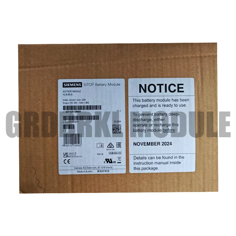Brand New SIEMENS 6EP1935-6MF01 Power Supply 24 V/12 Ah view 3