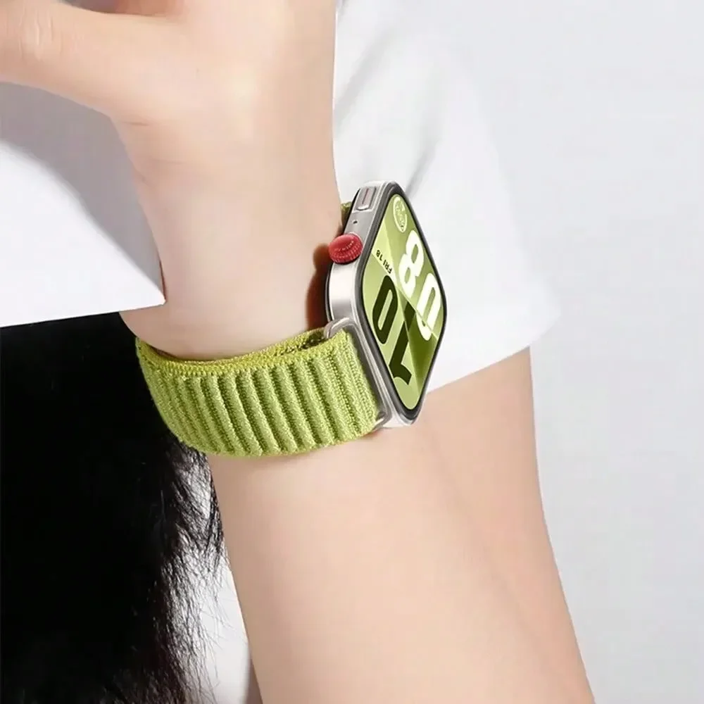 Дышащий нейлоновый ремешок-петля для Huawei Fit3/4/4 Pro, ремешок для умных часов, регулируемый спортивный браслет, аксессуары для часов с защитой от пота