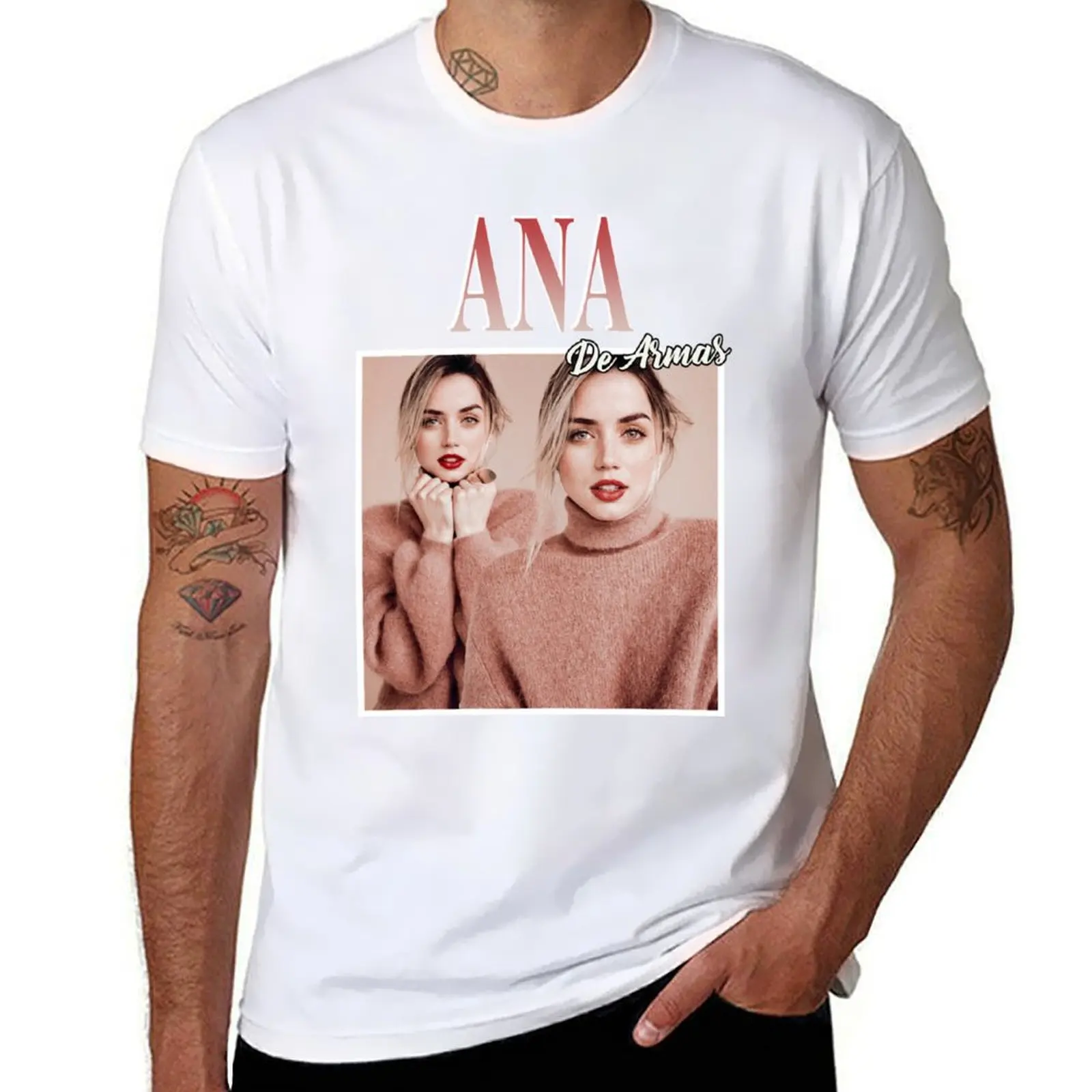 

Ana de Armas T-Shirt t shirts designer anime t shirts for man T-Shirt