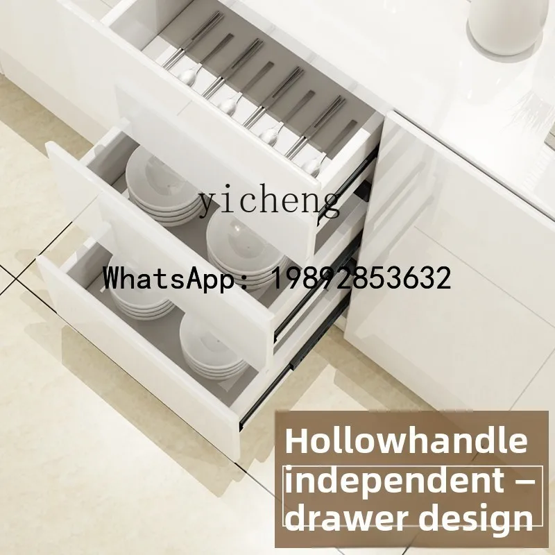 simple modern kitchen storage locker living room tea cabinet dining room household cupboard large capacity