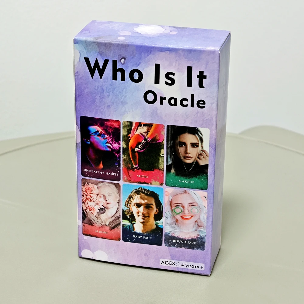 Who Is It Oracle 10.3*6cm 78 Cards - Twin Flame Love Oracle - Tarot Deck