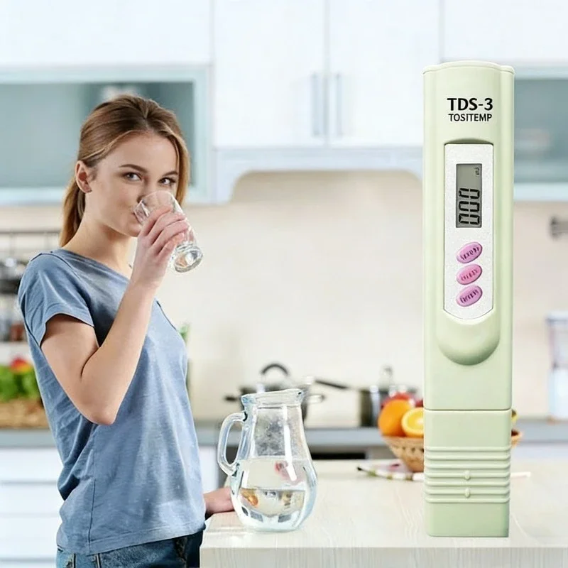 2PC Bestselling TDS Water Quality Test Pen High Precision Water Tester Pen Bulk Supply Stable Stock for Household Drinking Water