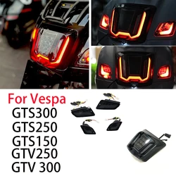 Accessori moto lampada LED indicatore di direzione per Vespa GTS300 GTS250 GTS150 GTV 300 250 GTS 150 GTV300 GTV250 indicatori