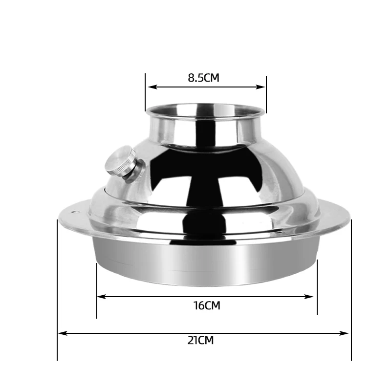 

160mm stainless steel air vent Adjustable Cooling fan ventilation Cap Blower Air outlet kitchen Fume hood ventilation system