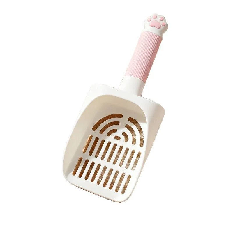 Pala para arena de gatos de plástico, montaje en pared compacto - imagen 2