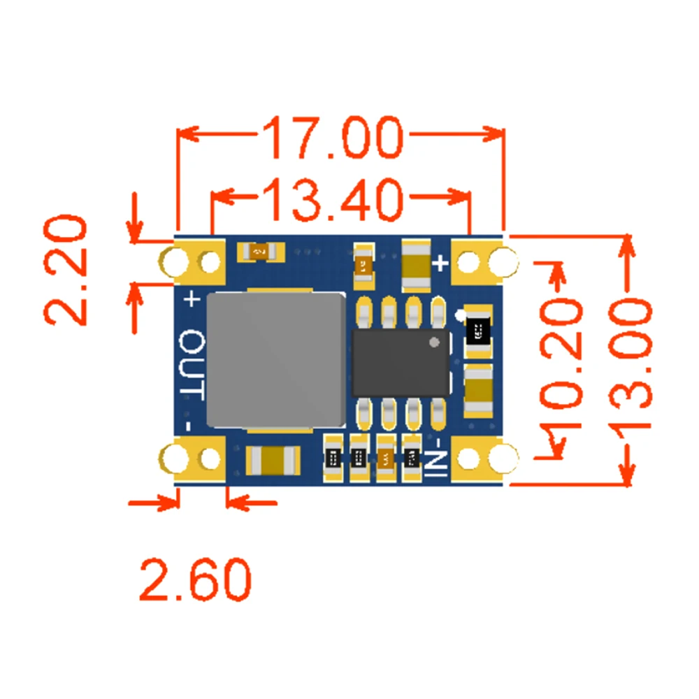 DC-DC convertitore regolatore di tensione Buck 6V-30V a 5V/9V/12V Mini modulo Step-down modulo stabilizzatore di alimentazione 3A