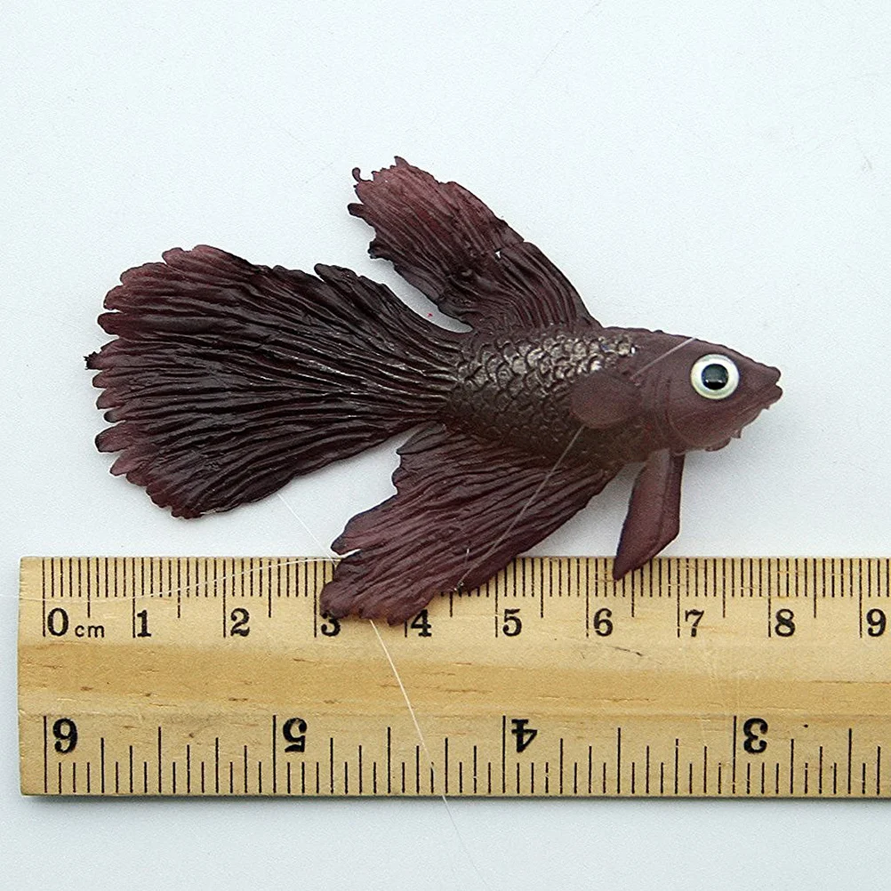 

Brown Glowing Betta Fish Tank Decor High Quality Detailed Imitation Floating Aquarium Accessory Betta Fish Tank Decor