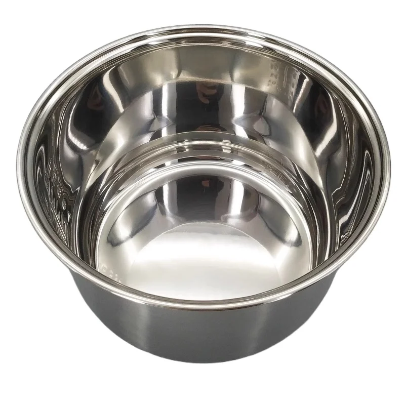 

304 Stainless Steel Rice Cooker Inner Bowl for Zojirushi B257 NS-WAQ NS-TGQ NS-WXQ10 NS-TGH Replacement Pot Rice Cooker Parts