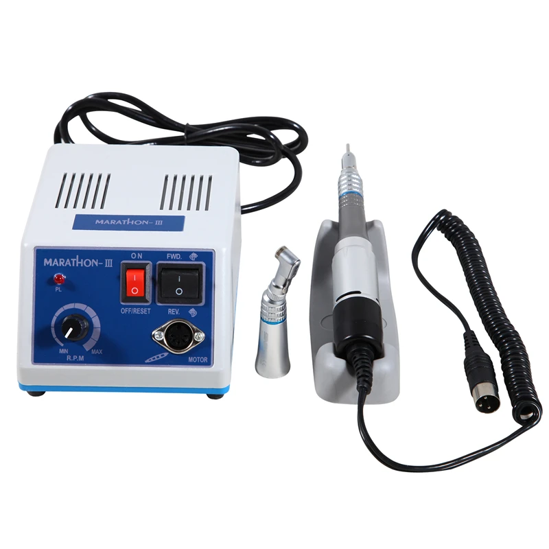 

Dental Lab Marathon Electric Micromotor Kit Polishing Machine With Low Speed Contra/Straight Handpiece