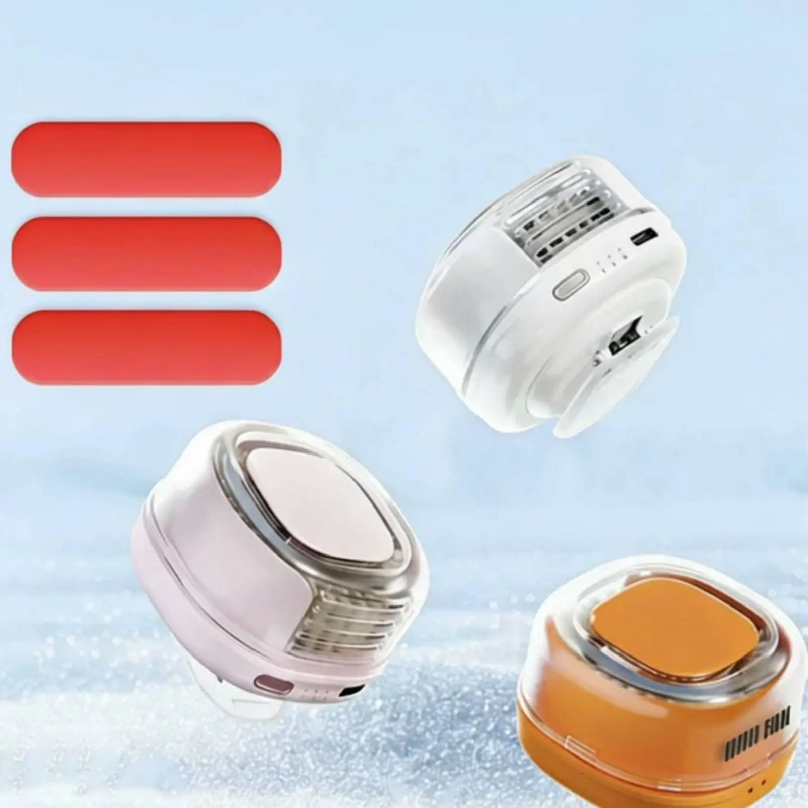 Waist Clip Fan Multi-Speed Clip on Fan Long Battery Life Quiet Function for Commuters, Outdoor, Outing