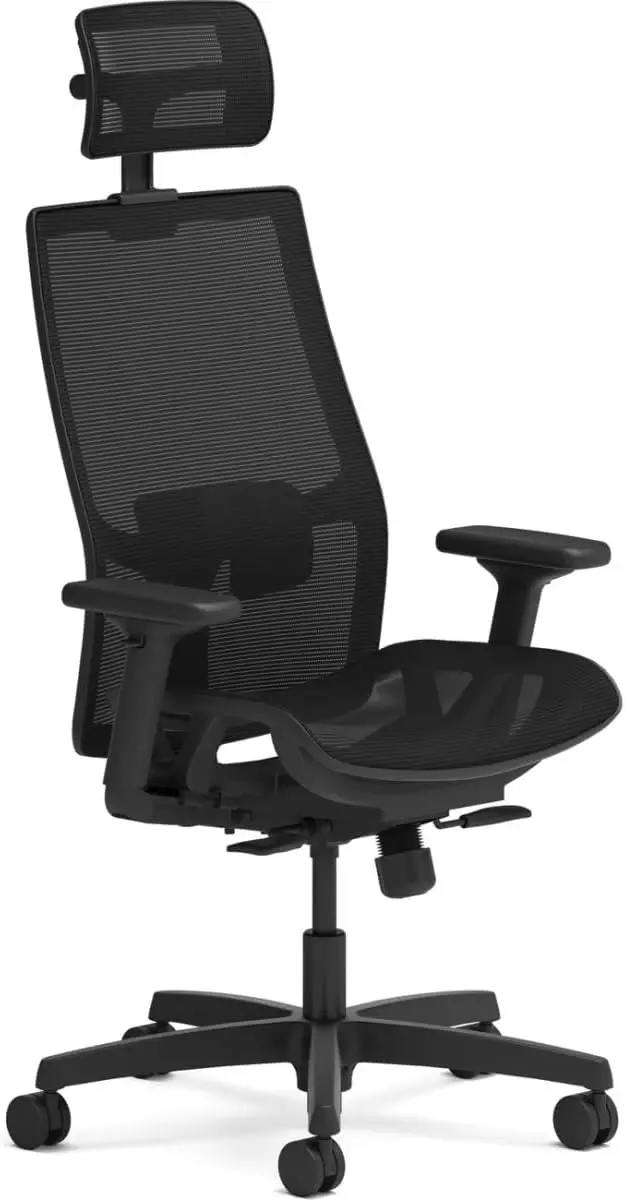 I2Msky1Imthr Mesh Seat Ignition 2.0 Mid-Back Task Chair Black